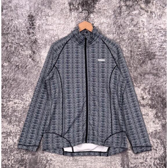 Peter Millar Jacket XL Womens UPF 50 Geometric Full Zip Golf Shell - Picture 1 of 7